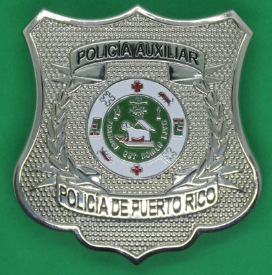 Нагрудный знак жетон POLICIA DE PUERTO RICO
